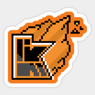 Kwebl pixelated Sticker